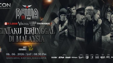 DEWA 19 – Cintaku TerTinggal di Malaysia 2026 Set to Rock Kuala Lumpur