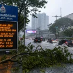Heavy Rain Triggers Emergency Response in Petaling Jaya