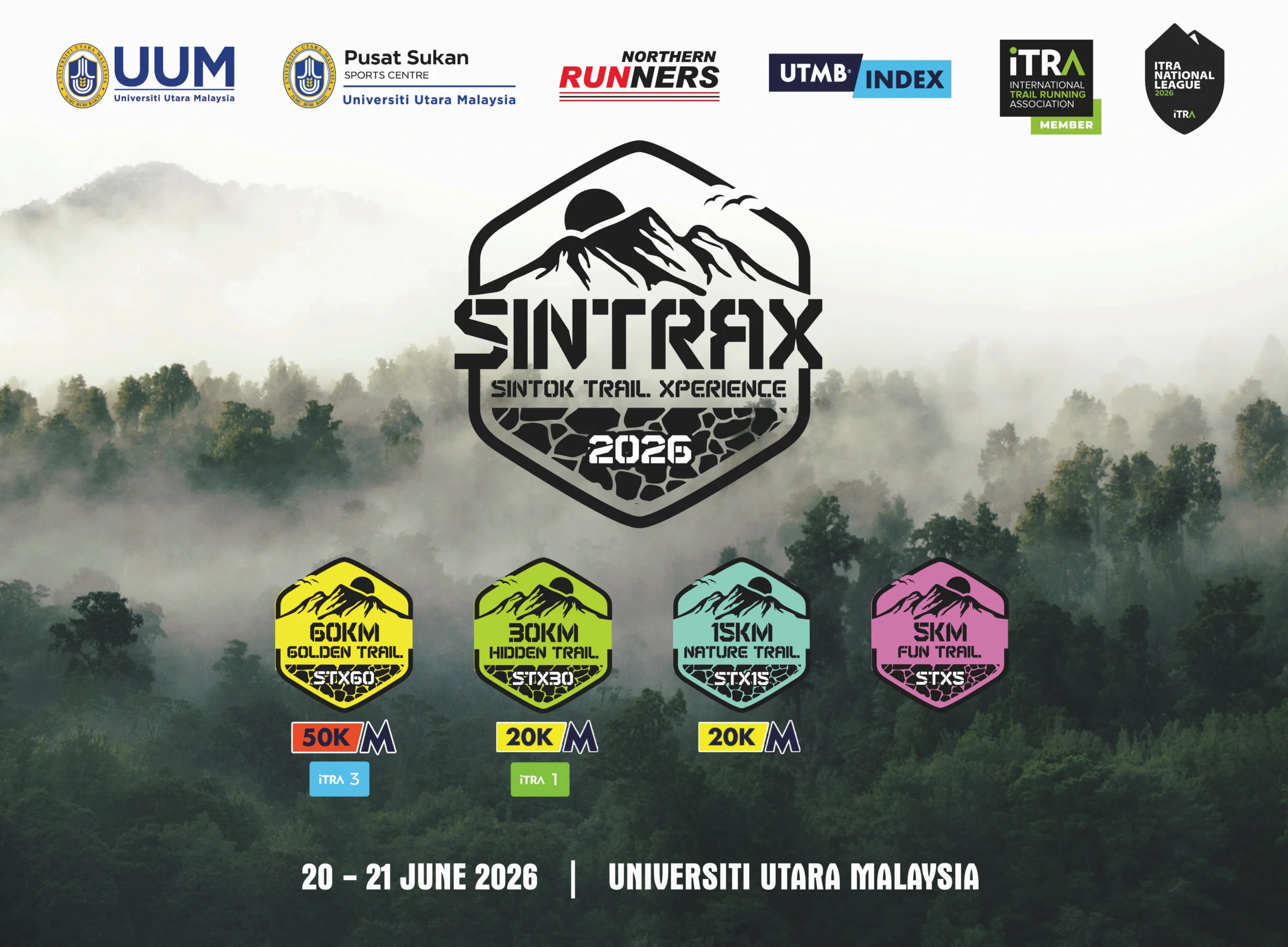 SINTOK TRAIL XPERIENCE 2026 Returns to Kedah with Exciting Trail Running Challenges