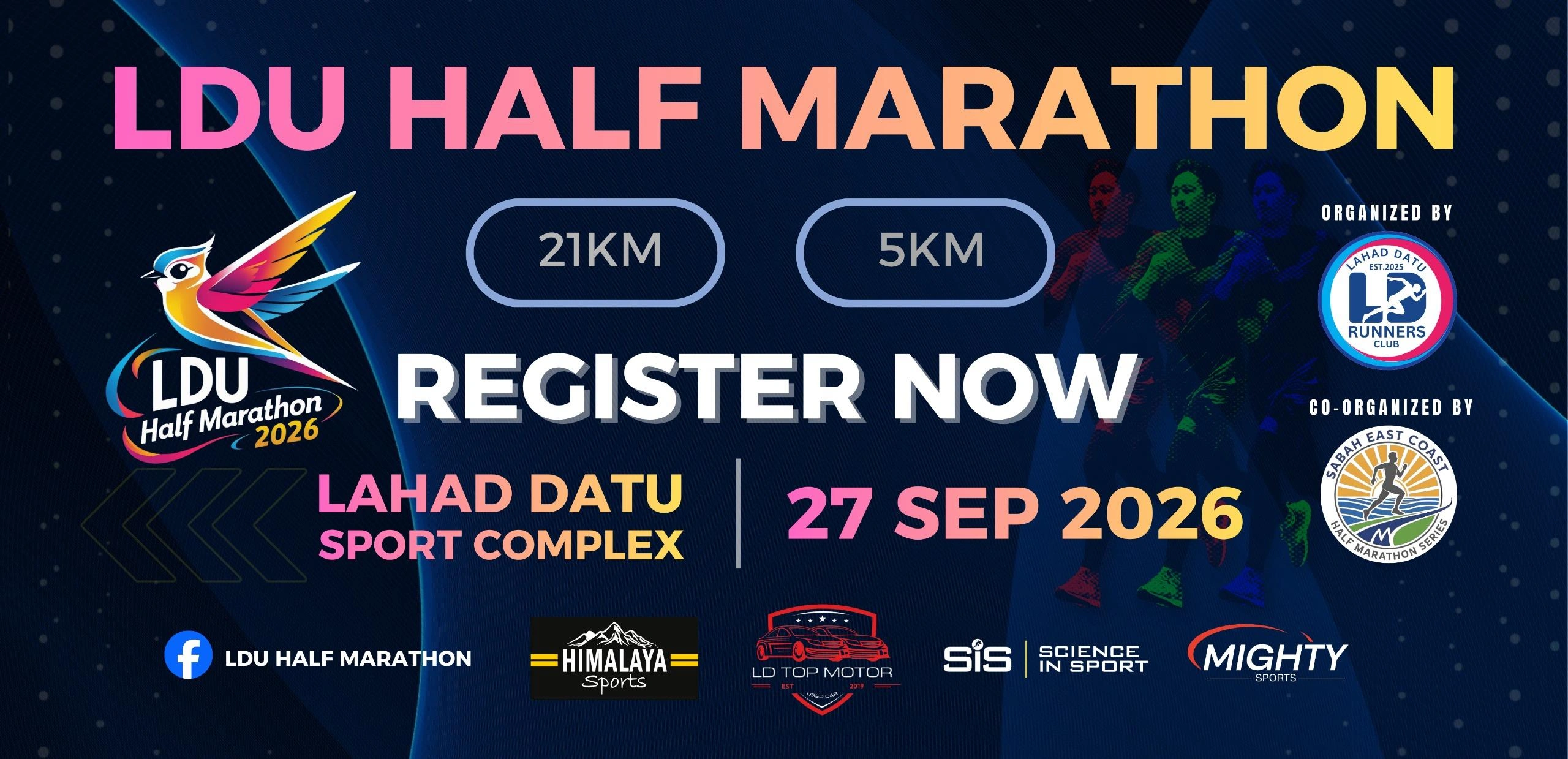 LDU Half Marathon 2026 Returns to Sabah’s East Coast