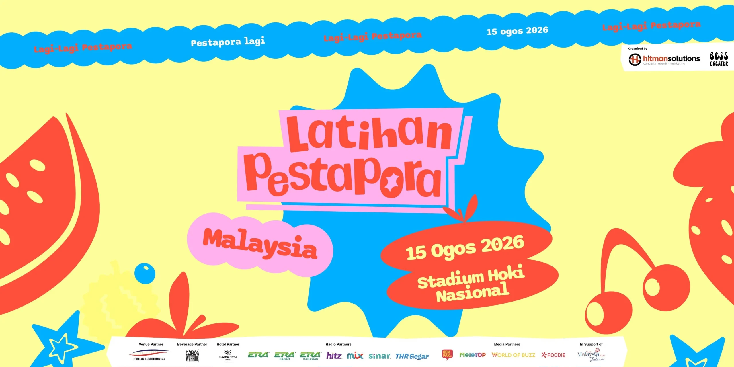 Latihan Pestapora Malaysia 2026 Set to Rock Kuala Lumpur This August