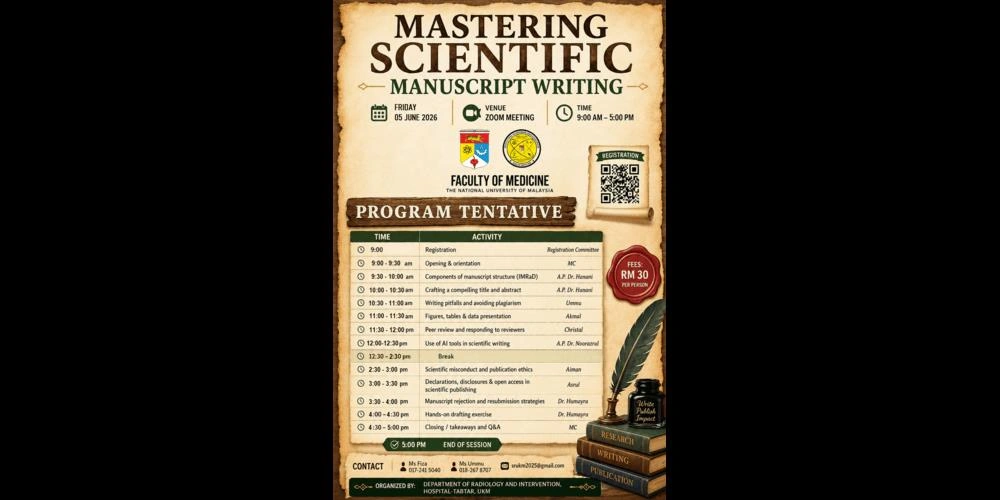 Mastering Scientific Manuscript Writing Webinar 2026