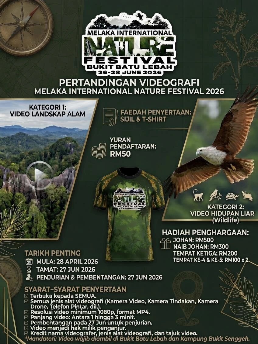 Melaka International Nature Festival 2026 Photography & Videography Competition