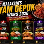 Malaysia’s Ayam Gepuk Wars 2026- Who Rules the Spicy Chicken Empire?